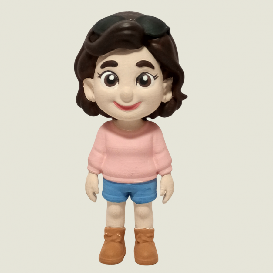 Miniatura 3D Personalizada Estilo Cartum